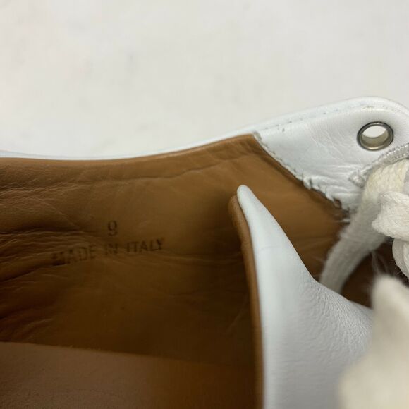 The Avedon Grand Voyage White‎ Leather Sneaker 9 - Picture 9 of 11